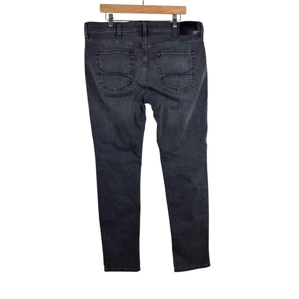 Hollister Men's Skinny Jeans size 36X32 Black